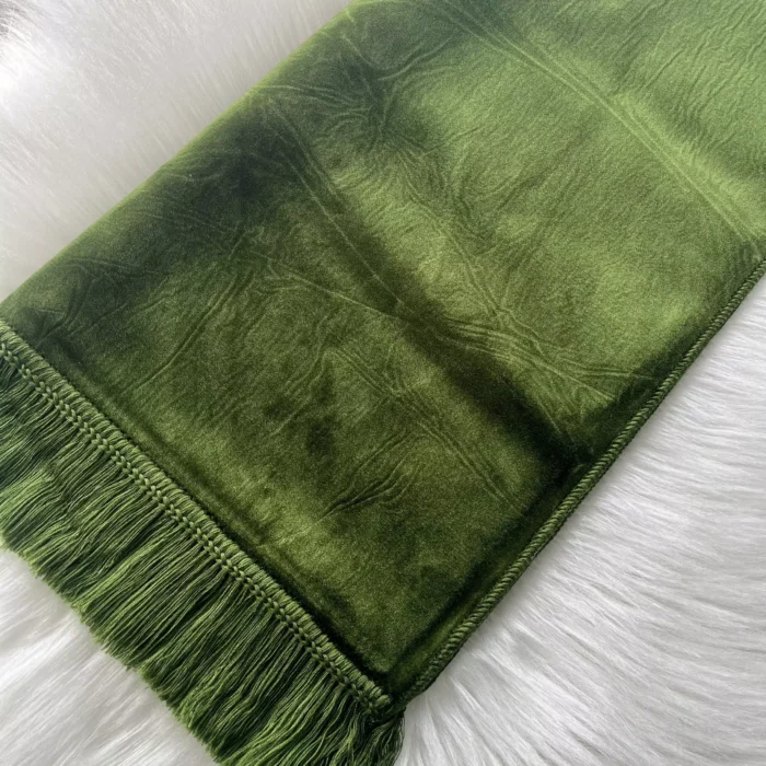 Personalisierter Gebetsteppich mit Namen – einfarbig & musterlos – Bild 17