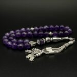 Tesbih - Amethyst Edelstein