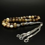 Tesbih - Brauner Madagaskar Achat