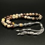 Tesbih - Leopard Skin Jasper