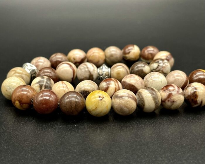 Tesbih - Leopard Skin Jasper – Bild 2