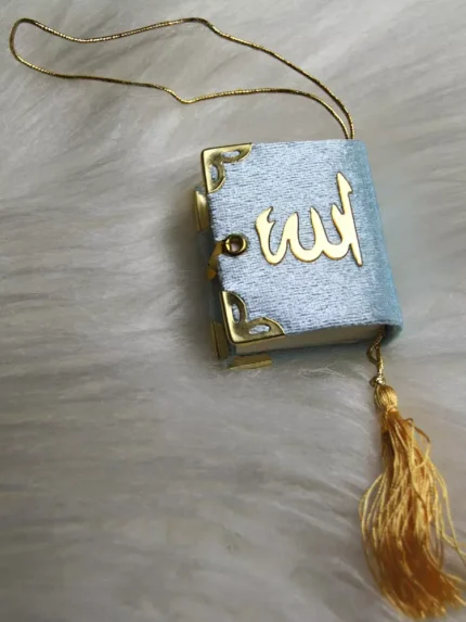 Minikorananhänger hellblau