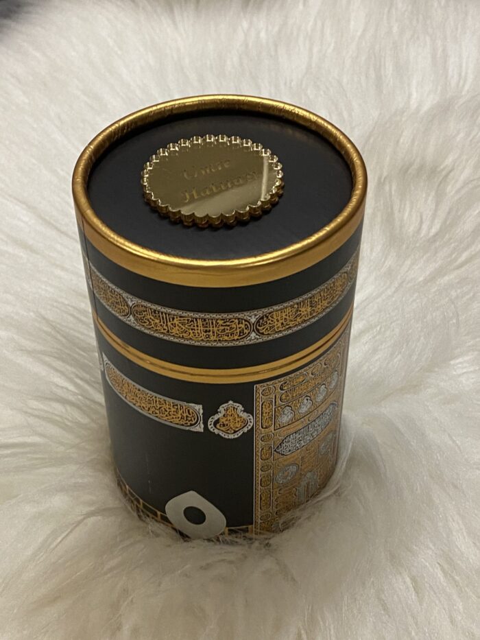 Umrah Geschenk Kaaba Box mit Gebetsteppich und Gebetskette schwarz – Bild 3