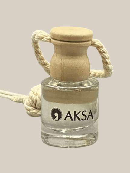 Eine kleine Autoduftflasche